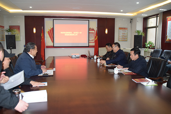 臨汾市委常委、統(tǒng)戰(zhàn)部長郝忠祥等領(lǐng)導蒞臨科海集團視察調(diào)研、檢查指導工作